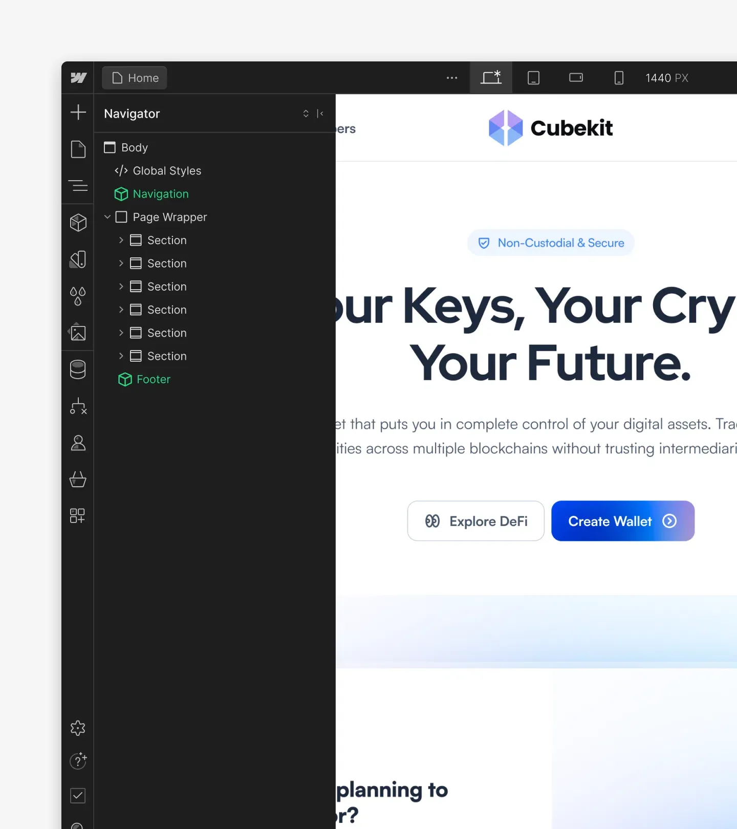 Webflow Development